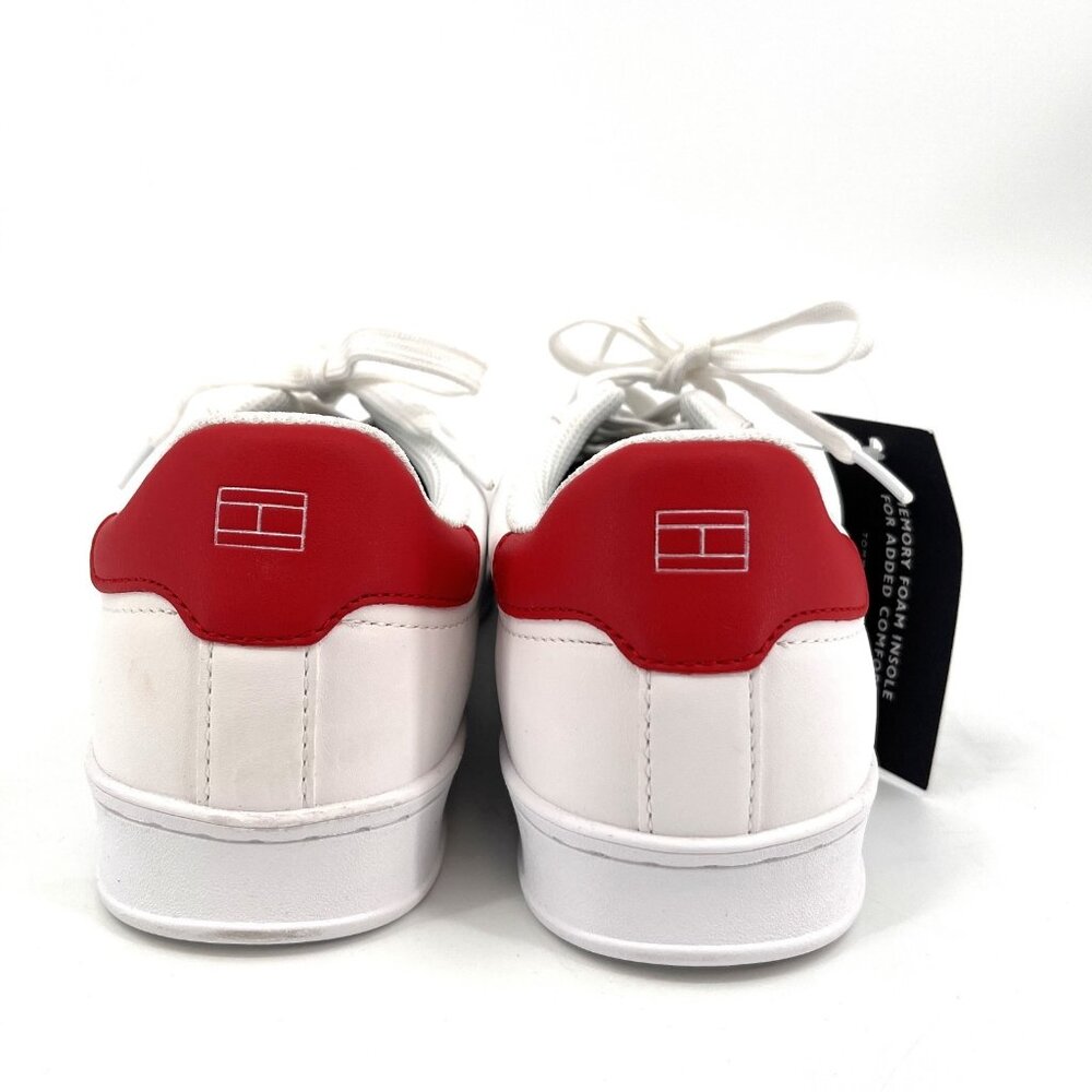 Tommy Hilfiger Jolix Sneakers White Mens Size 9M Synthetic Round Toe Lace Up - Picture 7 of 14